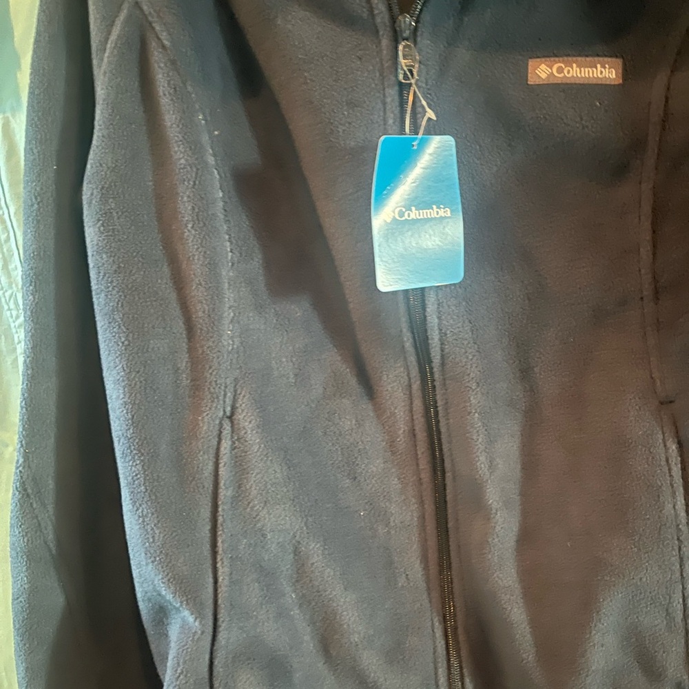 Columbia Navy Blue Fleece Jacket - Picture 5 of 5
